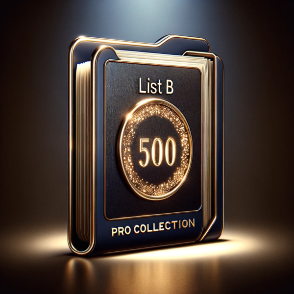 Pro Collection (List B) - 500 Event Planners (LA County)